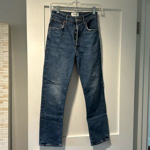 Agolde Riley Crop Jeans